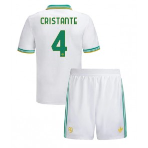AS Roma Bryan Cristante #4 Tredjeställ Barn 2025-26 Kortärmad (+ Korta byxor)